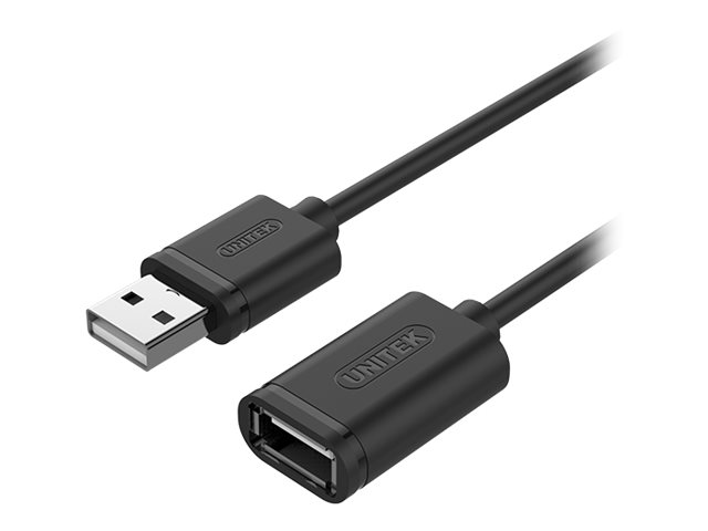 xyz - Przedłużacz USB 2.0 Unitek Y-C447GBK AM-AF 0,5m - abc