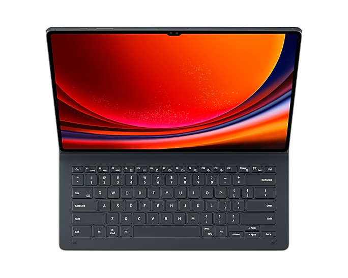 xyz - Etui z klawiaturą Samsung Book Cover Keyboard Slim do Tab S9 Ultra czarne - abc