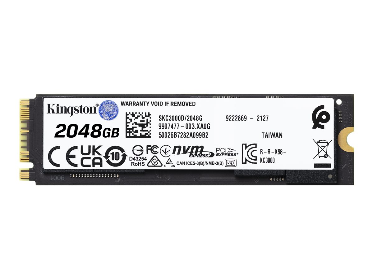 xyz - KINGSTON KC3000 2048GB M.2 PCIe - abc