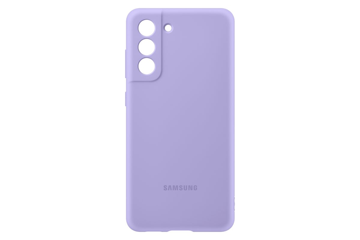 xyz - Etui Samsung Silicone Cover do Galaxy S21 FE Lawendowe - abc