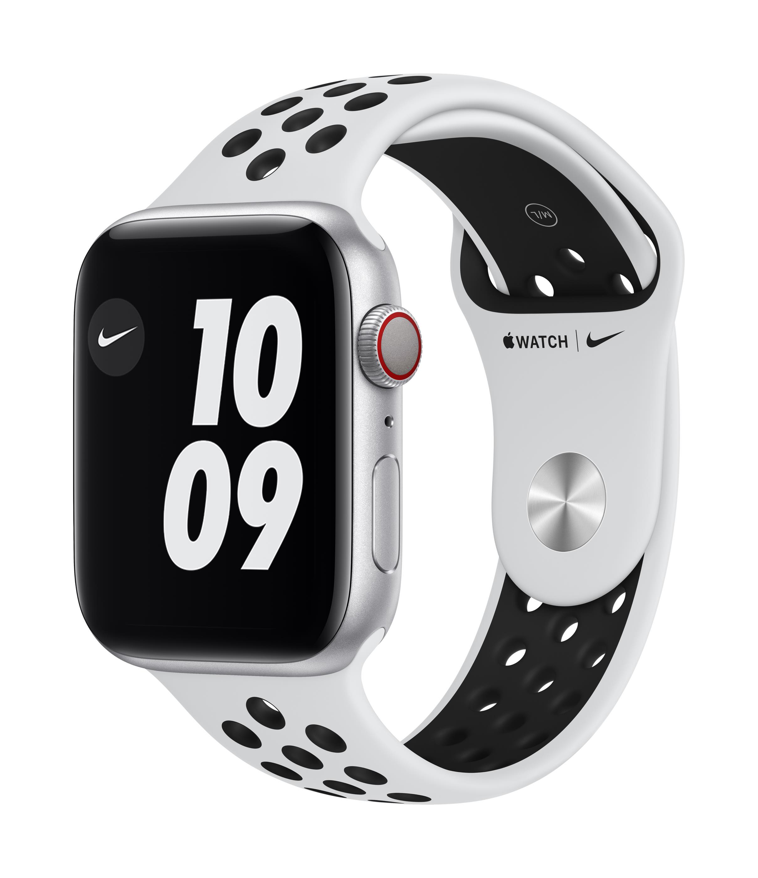 xyz - Smartwatch Apple Watch Nike Series 6 GPS + Cellular, 40mm Silver Aluminium - abc