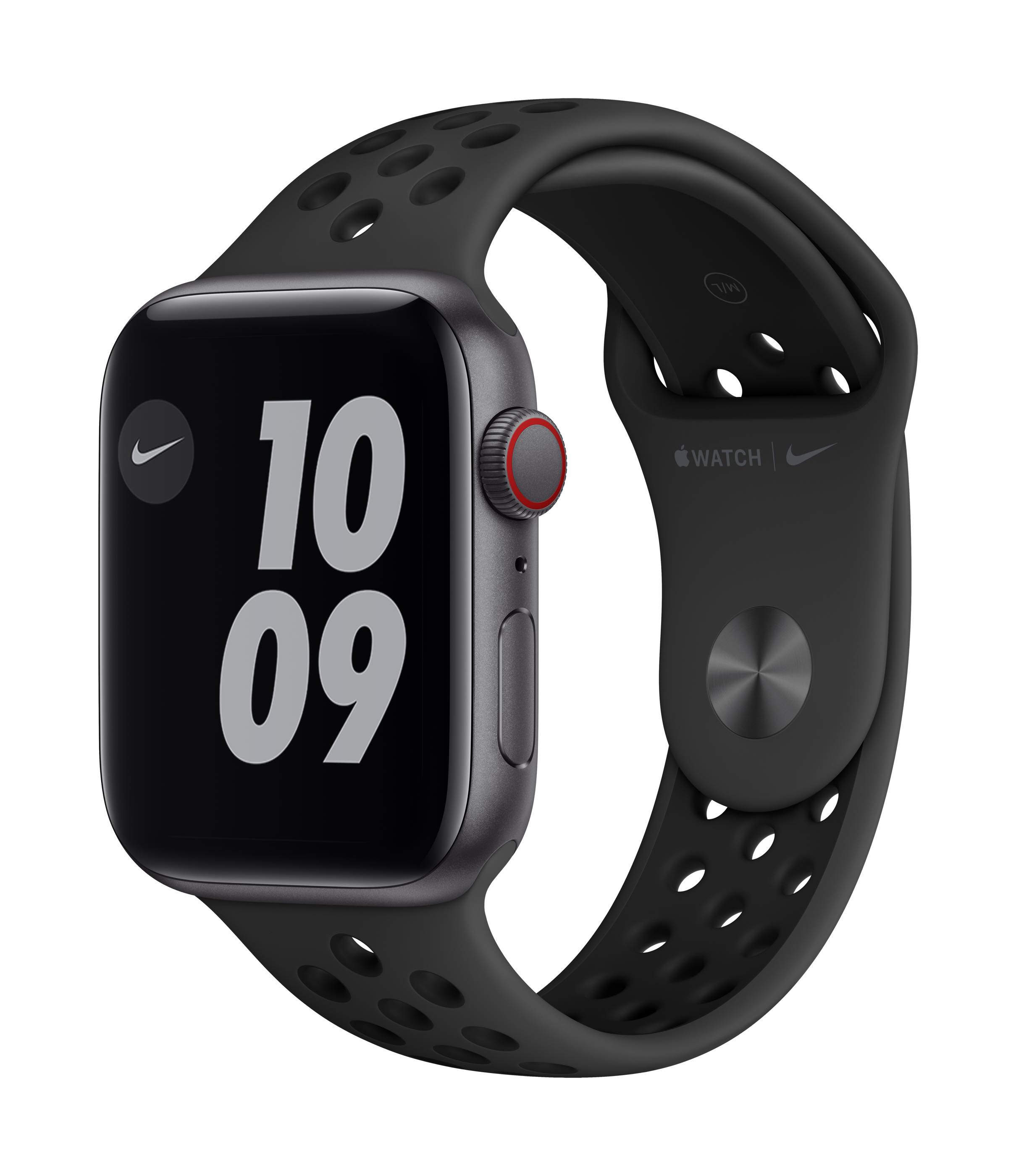 xyz - Smartwatch Apple Watch Nike SE GPS + Cellular 44mm Space Gray - abc