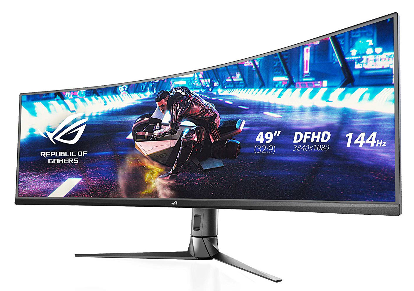 Monitor ASUS ROG STRIX XG49VQ Curved 49" Czarny