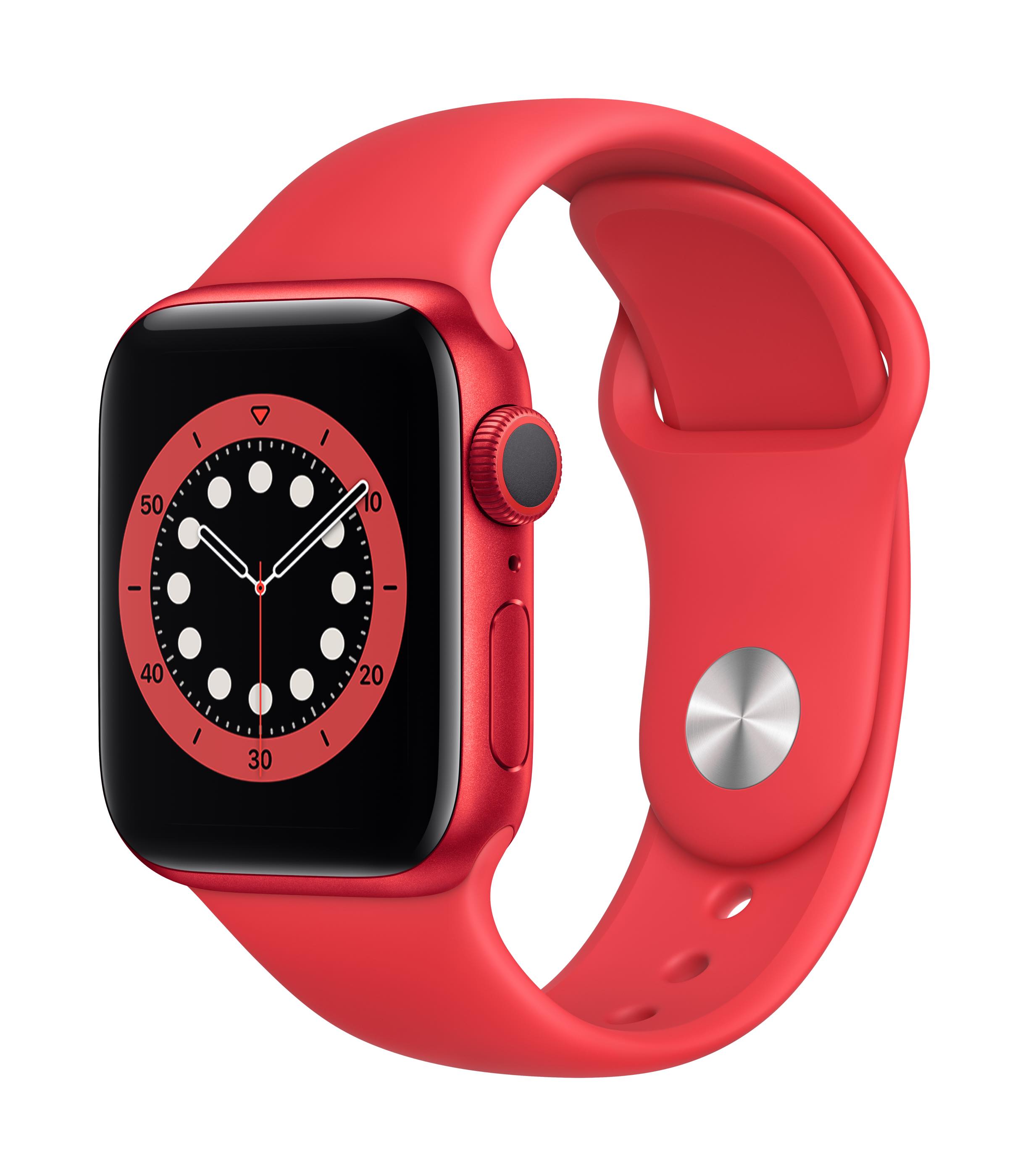 xyz - Smartwatch Apple Watch Series 6 GPS 40mm PRODUCT(RED) Aluminium - abc