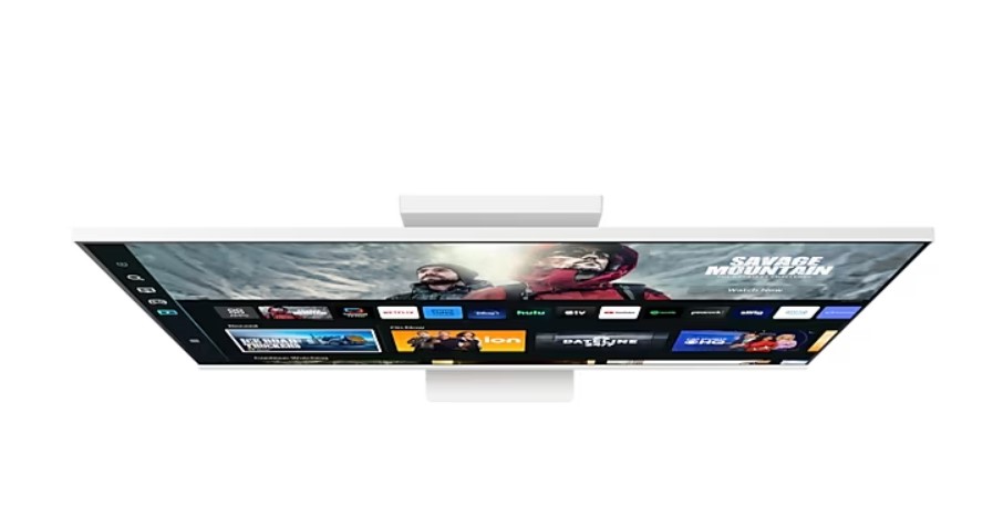 xyz - Monitor Samsung Smart M80C LS32CM801UUXDU 32" biały - abc