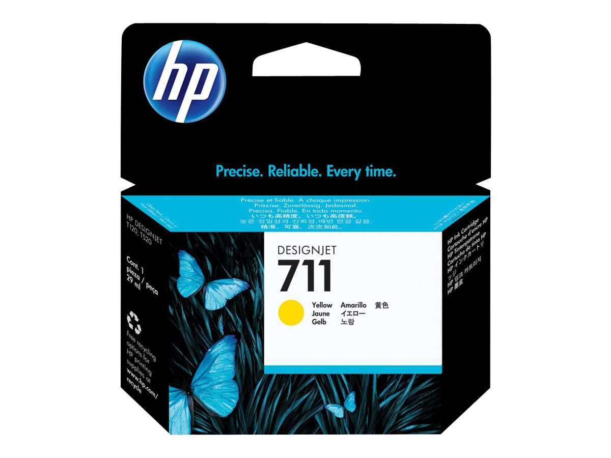 xyz - Wkład HP 711 Yellow CZ132A 29ml - abc