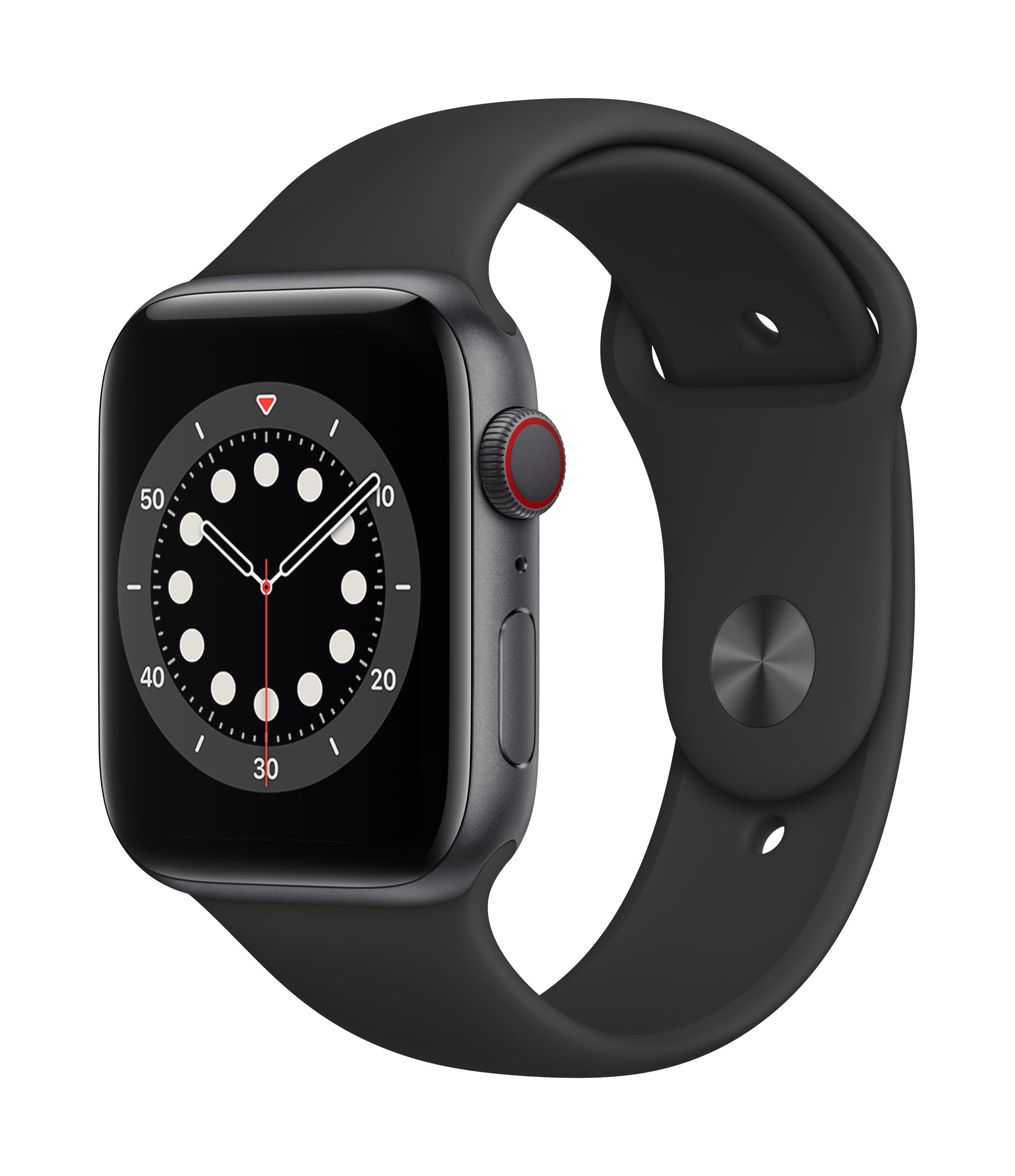 xyz - Smartwatch Apple Watch Series 6 GPS + Cellular 44mm Space Grey Aluminium - abc