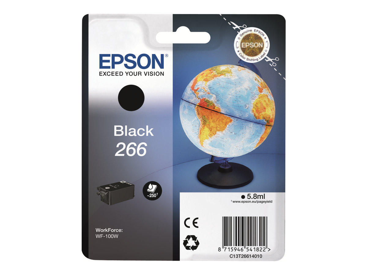 xyz - Epson Wkład atramentowy Ink/266 Globe 5.8ml BK - abc