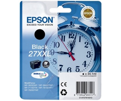 xyz - Epson Tusz T2791 BLACK   34.1 ml do WF-3620/WF-7x10 - abc