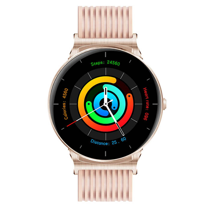 xyz - Smartwatch Kumi GW1 różowe złoto - abc