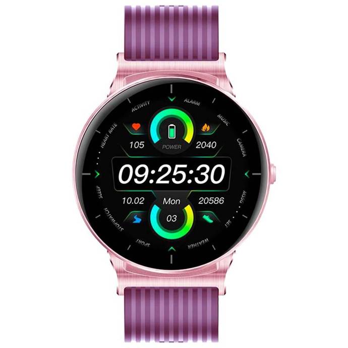 xyz - Smartwatch Kumi GW1 fioletowy - abc