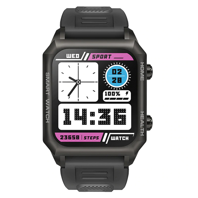 xyz - Smartwatch Kumi KU3 MAX czarny - abc