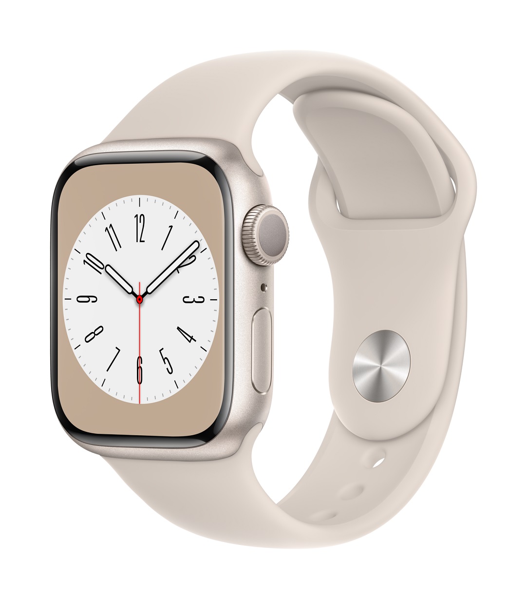 xyz - Smartwatch Apple Watch Series 8 GPS 41mm Księżycowa Poświata, Opaska sportowa - abc