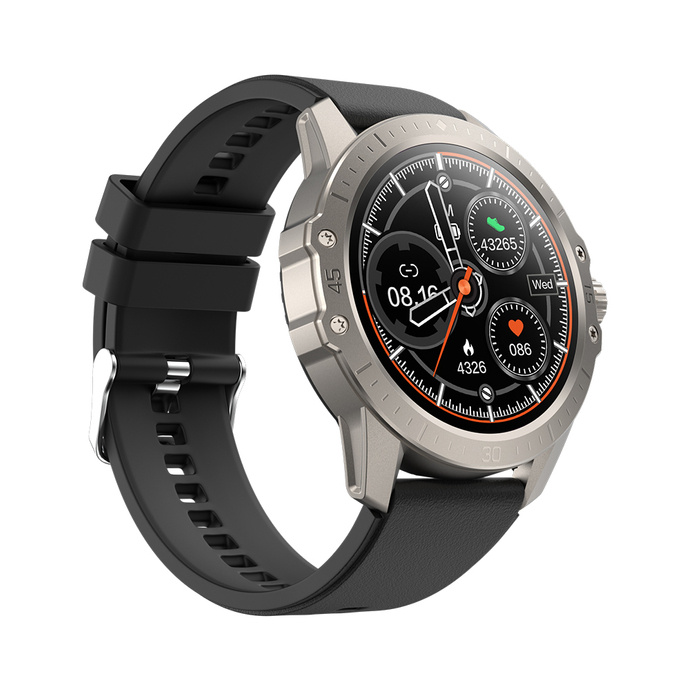 xyz - Smartwatch Kumi GW2 KU-GW2/SR Srebrno-czarny - abc