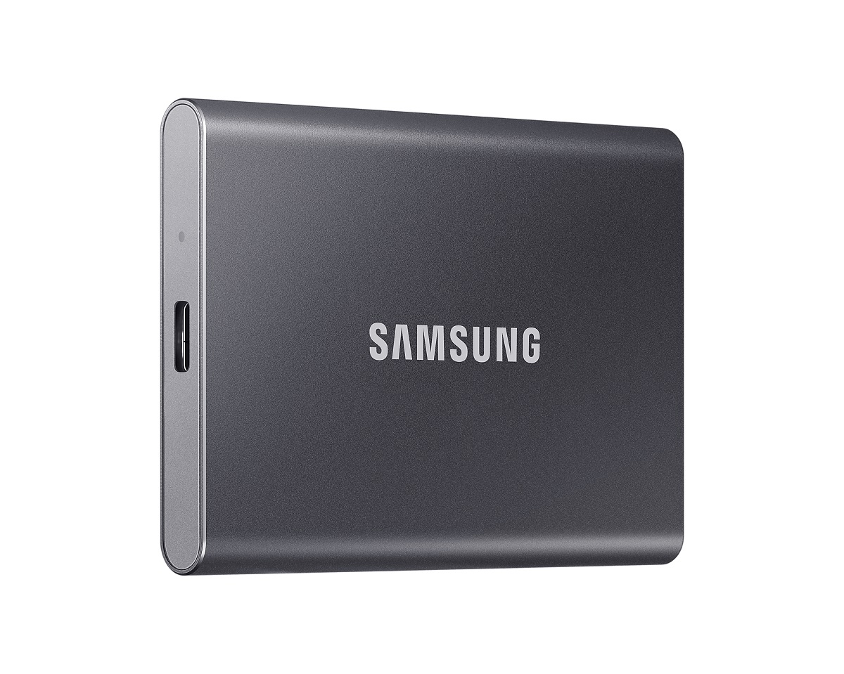 xyz - Dysk przenośny Samsung SSD T7 Portable 500GB szary - abc