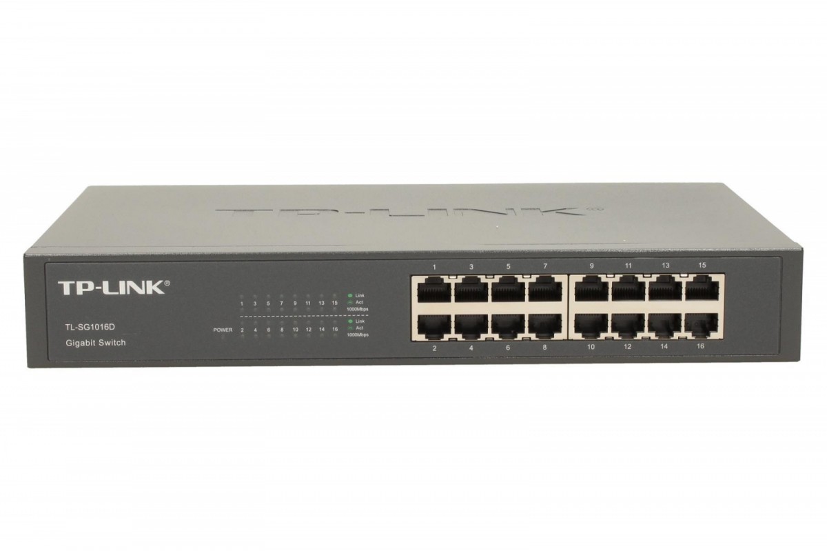 TP-Link Przełšcznik 16 port Desktop/Rackmount Gigabit Switch