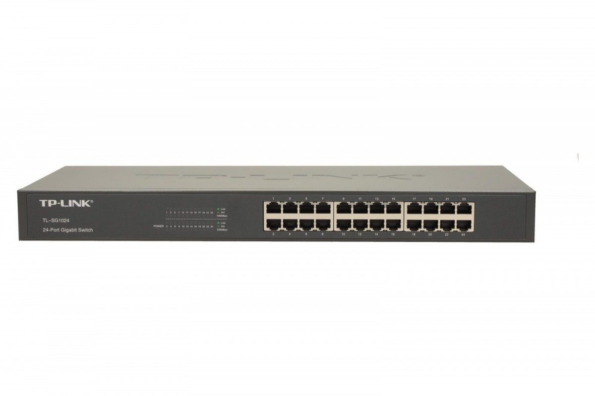 TP-Link Przełšcznik 24 Gigabit Switch 19-inch rack-mount