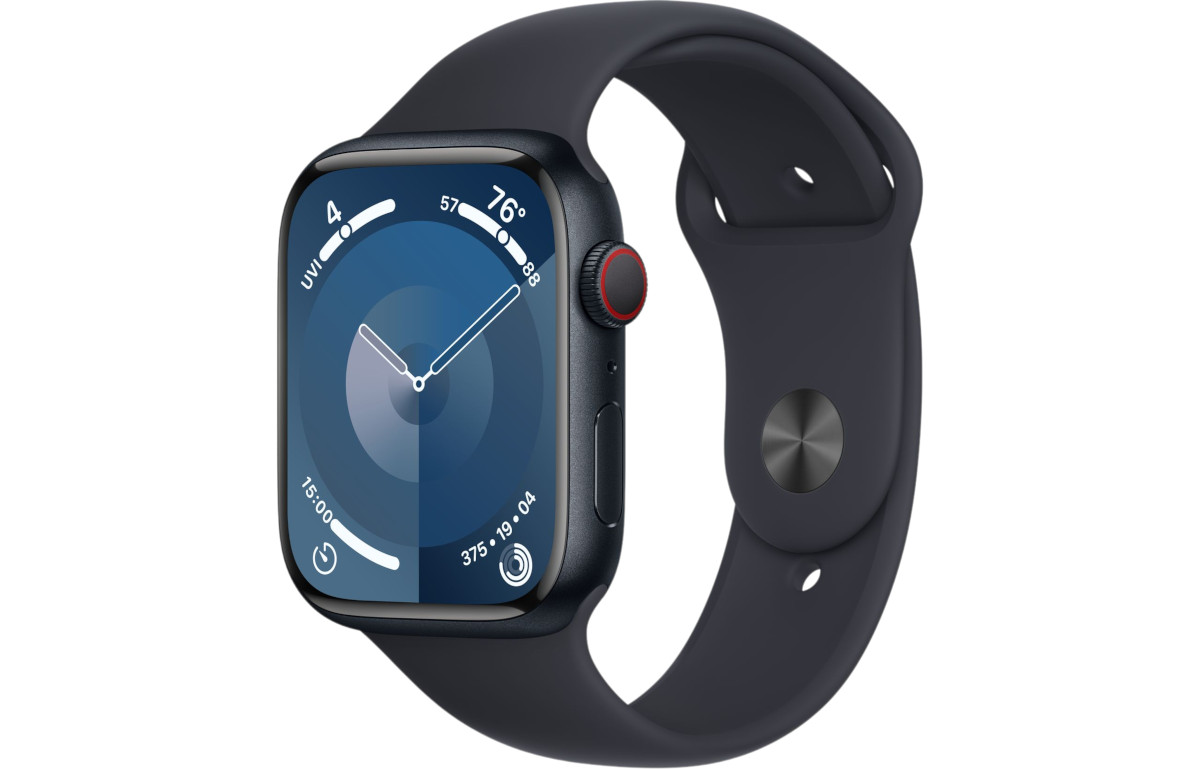 xyz - Smartwatch Apple Watch Series 9 GPS + Cellular aluminium 45 mm S/M północ - abc