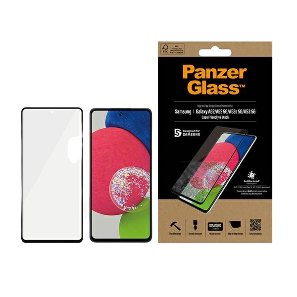 xyz - Szkło hartowane PanzerGlass do Samsung Galaxy A52/A52 5G - abc