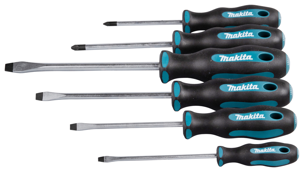 xyz - Zestaw śrubokrętów Makita E-10512 6 sztuk - abc