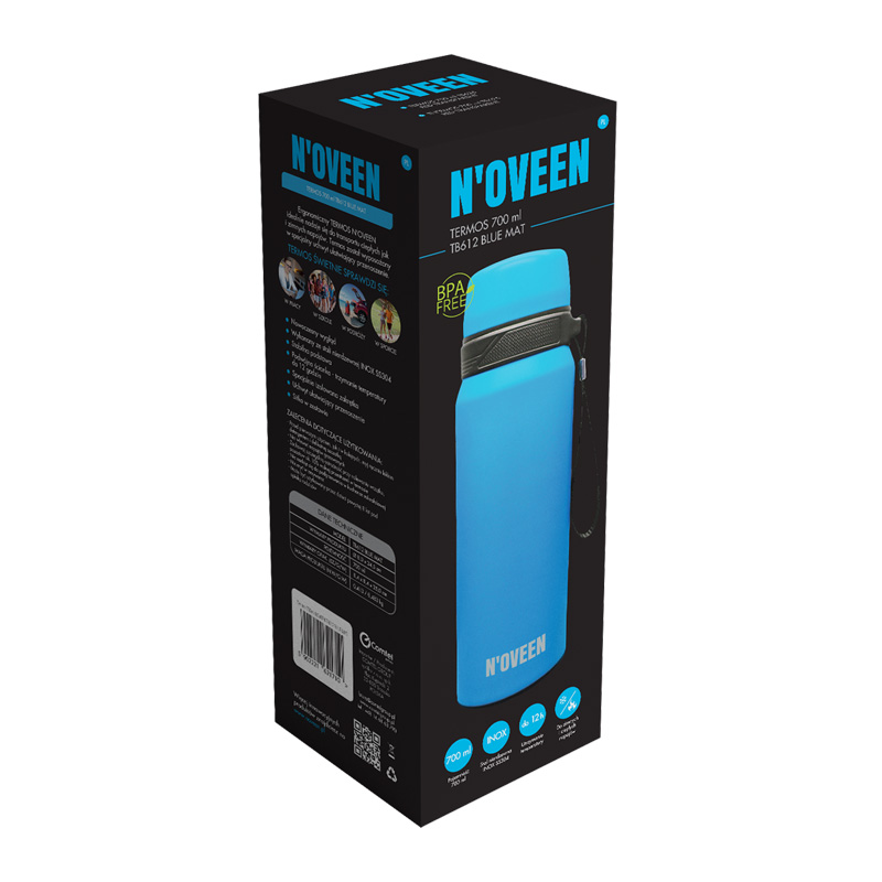 xyz - Termos NOVEEN TB612 Blue Mat 700 ml niebieski - abc