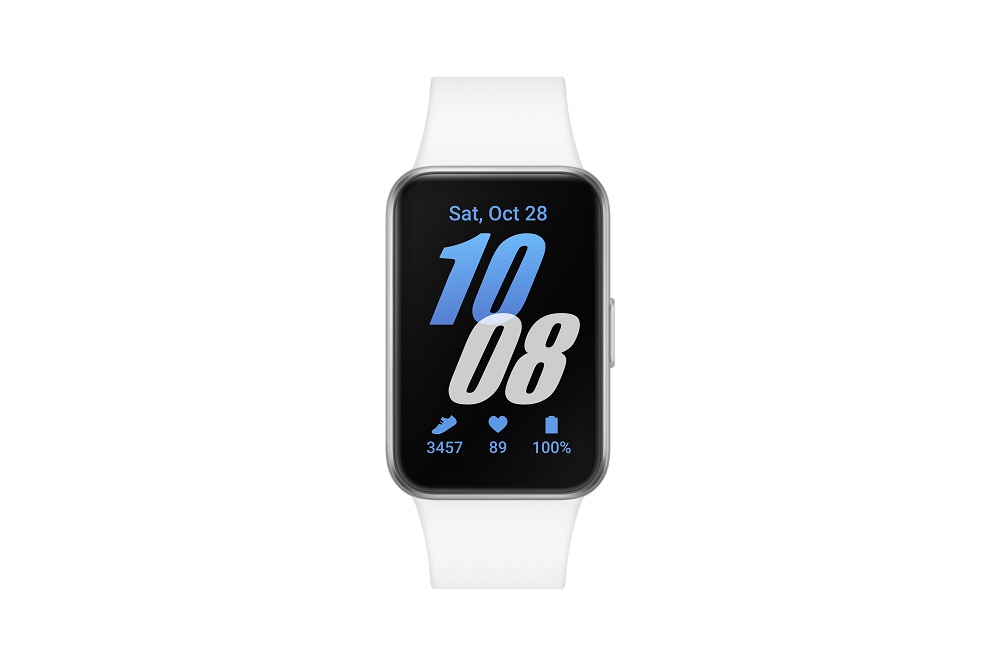 xyz - Opaska Samsung Galaxy Fit3 SM-R390 Srebrna - abc