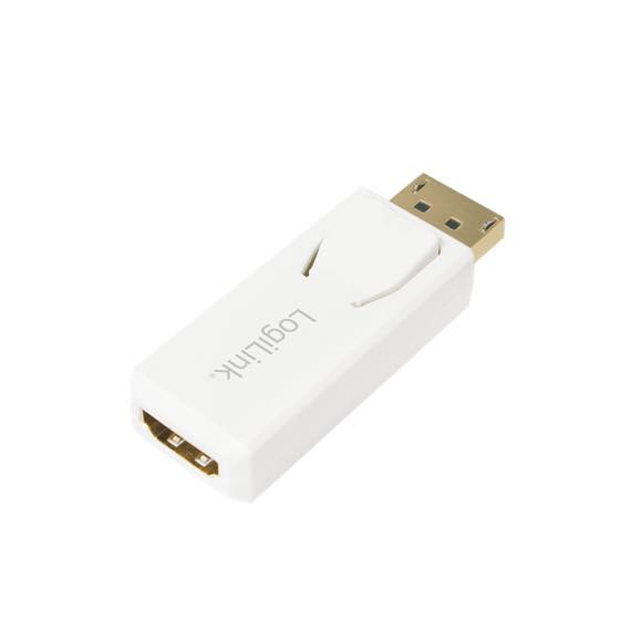 xyz - Adapter Display Port do HDMI LogiLink CV0057 biały - abc