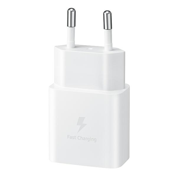 xyz - Ładowarka sieciowa Samsung EP-T1510XW 15W Fast Charge + kabel USB-C/USB-C biały - abc