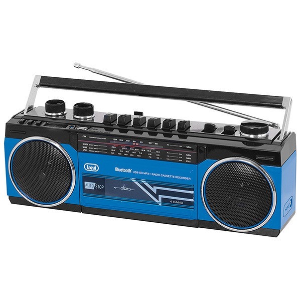 Trevi BOOMBOX RR501 BL/USB/SD NIEBIESKI