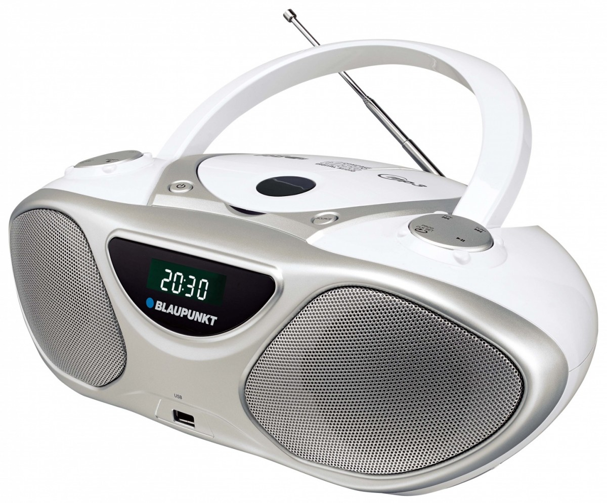 xyz - Radioodtwarzacz Blaupunkt BB14WH (CD MP3 USB White) - abc