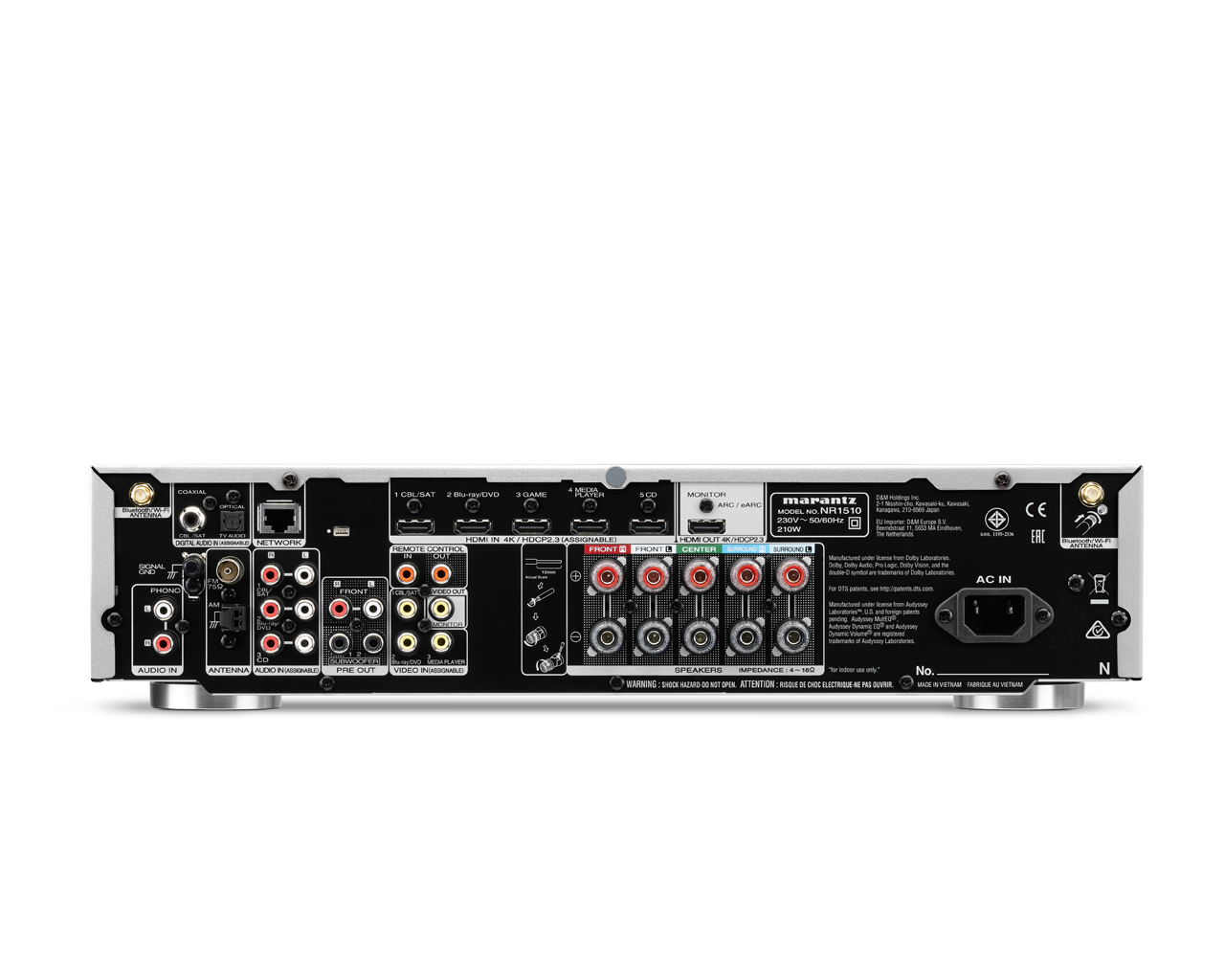 xyz - Amplituner Marantz NR1510 Czarny - abc