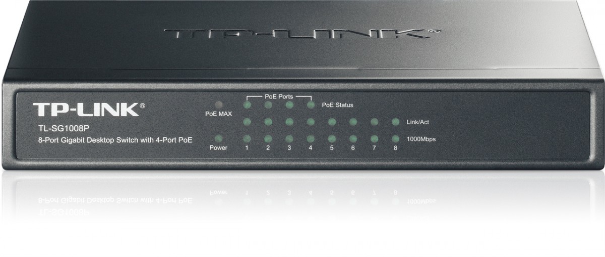 xyz - TP-Link Przełšcznik 8-Port Gigabit PoE Switch - abc