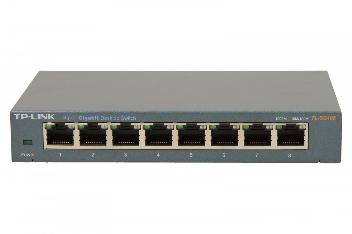 TP-Link Przełšcznik 8-port Gigabit Desktop Switch