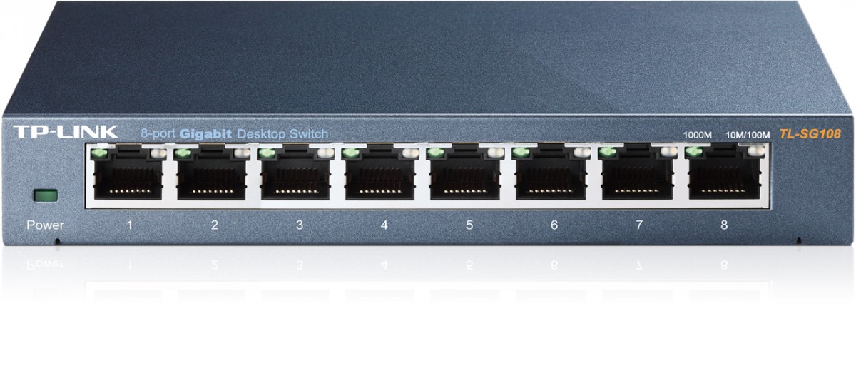 xyz - TP-Link Przełšcznik 8-port Gigabit Desktop Switch - abc