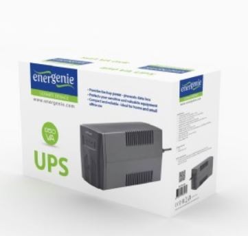 xyz - Zasilacz awaryjny UPS ENERGENIE LINE-IN B850VA 2X SCHUKO 230V OUT - uszkodzone opakowanie - abc