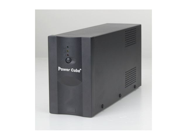 xyz - UPS GEMBIRD POWER CUBE 650VA AVR 2xIEC320 czarny - abc