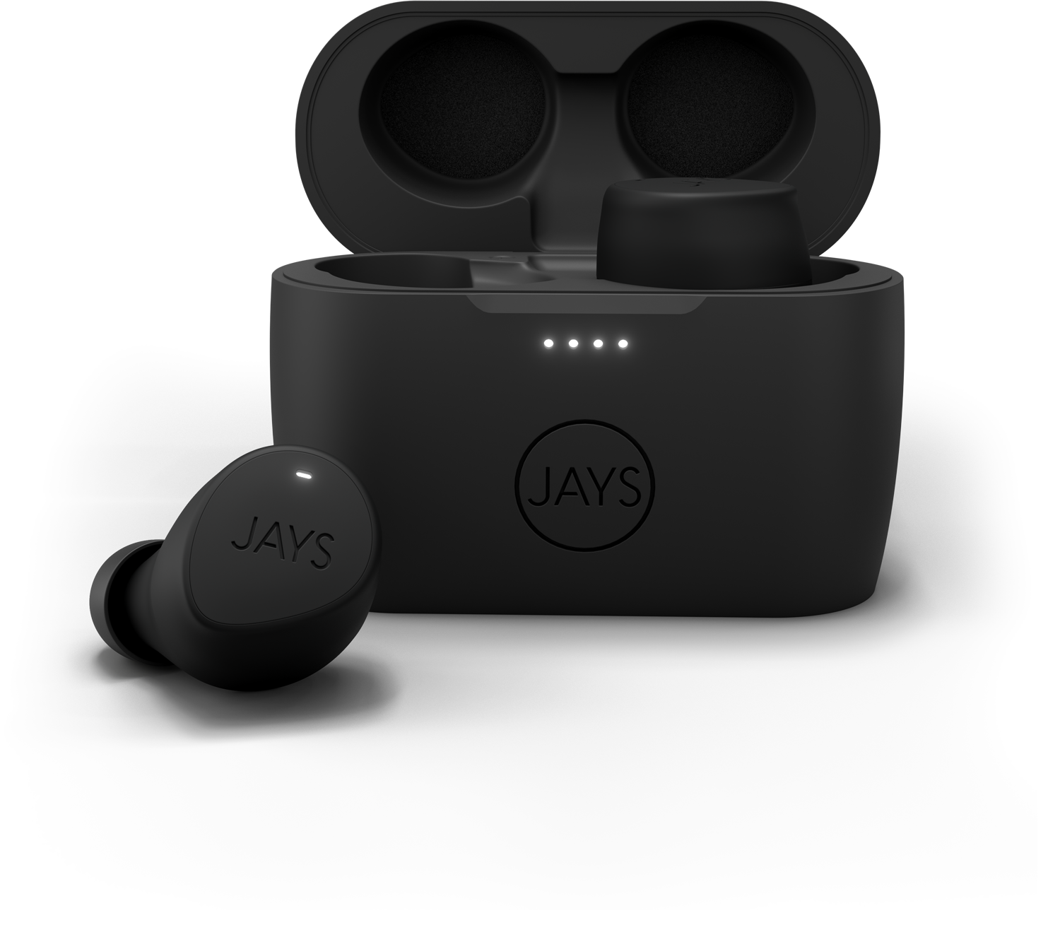 xyz - Słuchawki bezprzewodowe JAYS m-Seven Wireless Czarne - abc