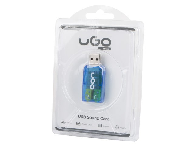 xyz - UGo Karta dźwiękowa 5.1 USB - abc