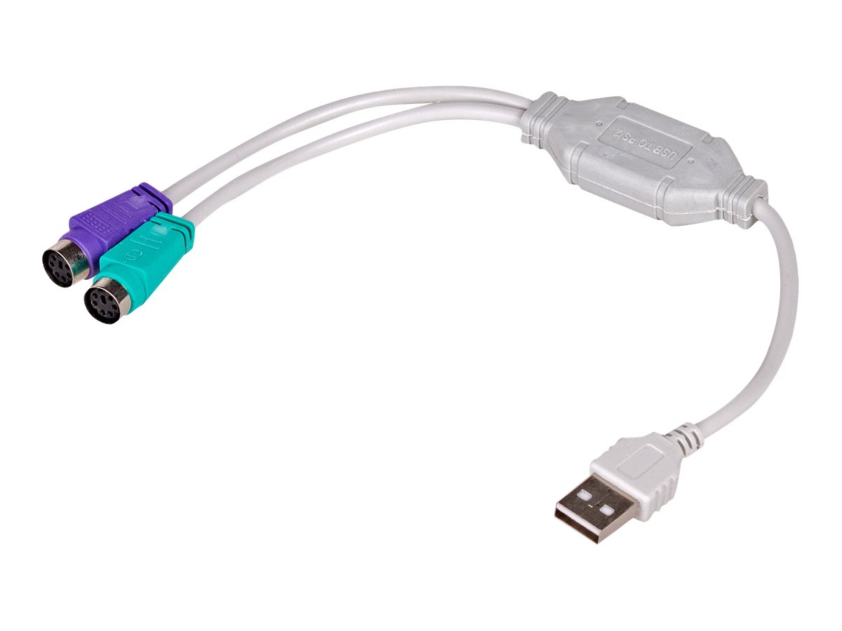 xyz - Adapter Akyga AK-AD-15 USB - 2xPS/2 M-F - abc