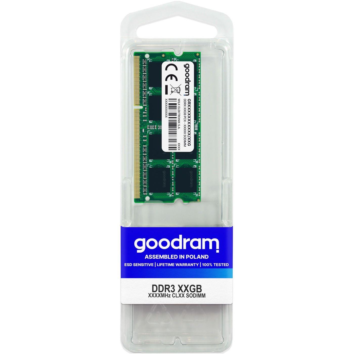 xyz - Pamięć DDR3 GOODRAM SODIMM 8GB/1600MHz - abc