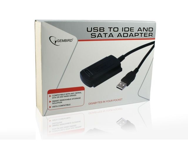 xyz - ADAPTER USB -> IDE 2.0 (SATA/2,5"/ 3,5")(AUSI01) GEMBIRD - abc