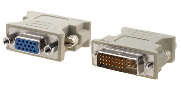 xyz - ADAPTER DVI-A(M)(24+5) DUAL LINK->VGA(15F) GEMBIRD - abc