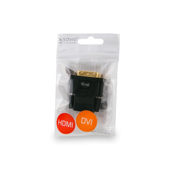 xyz - ADAPTER HDMI - DVI SAVIO CL-21 - abc