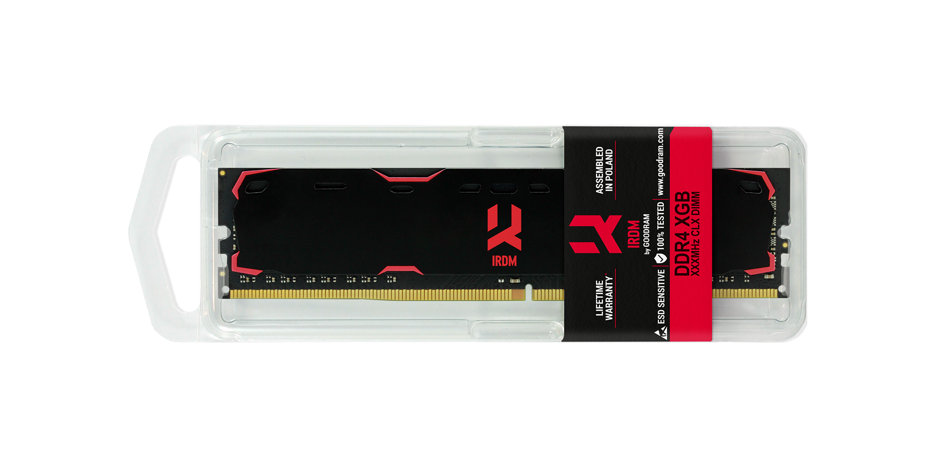 xyz - Pamięć RAM GOODRAM IRDMX DDR4 16GB (2x8GB) 2666MHz CL16 Czarny - abc