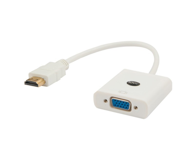 xyz - Adapter SAVIO CL-27 HDMI (M) – VGA (F) - abc