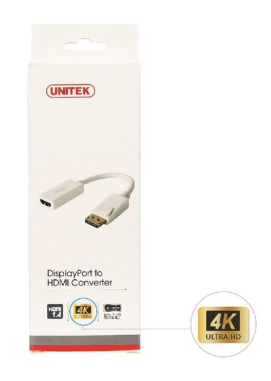 xyz - Adapter Unitek DisplayPort-HDMI 4K; Y-6332 - abc