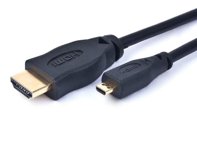 xyz - Gembird Kabel HDMI-HDMI MICRO v1.3b (A-D) High Speed 1.8M (pozłacane końcówki) - abc