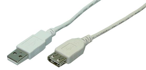 xyz - Kabel przedłużacz USB2.0 LogiLink CU0010 2m - abc