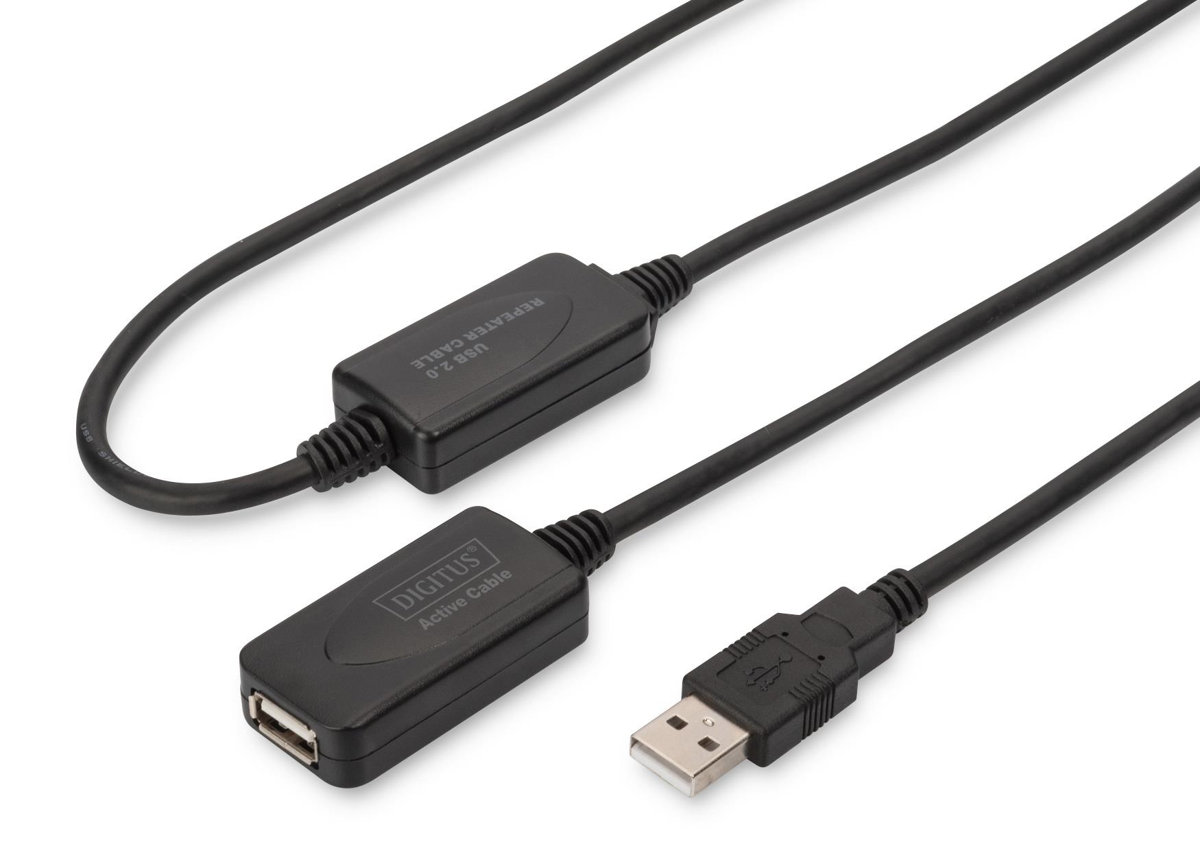 xyz - Digitus Aktywny przedłużacz (repeater) USB 2.0, dł. 20m - abc