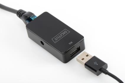 xyz - Digitus Przedłużacz/Extender USB 2.0 po skrętce Cat.5e/6 UTP, do 50m - abc